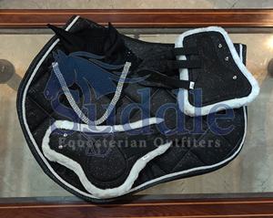 Juego de 4 Sudaderos Personalizables para Caballos, Equipo de Monta Cómodo con Forro de Tela Brillante, Suministros Ecuestres Duraderos - Product Image 2