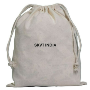 Custom 100% Organic Muslin Cotton <b>Drawstring</b> <b>Bag</b> Eco-Friendly Small White Calico Canvas Silk Screen Printed Recyclable Gift - Product Image 3