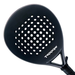 Raqueta De Paleta De Carbono Con Fibra De Vidrio Para Padel 12K Net EVA Grip - Product Image 1