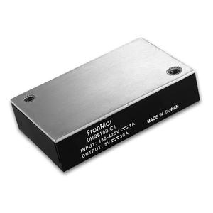 Convertidor CC-CC FranMar DHQB150-C9CL 28V 5.4A 150W, 180-425VDC, Alto Voltaje, 90% de Eficiencia, Funcionamiento a -55°C - Product Image 1