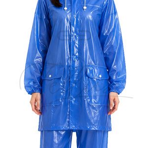 <b>Women</b>’s Waterproof Rain Suit Hooded Jacket and Pants Set <b>Women</b>’s Waterproof Rainwear Suit Jacket and <b>Trouser</b> Set - Product Image 5