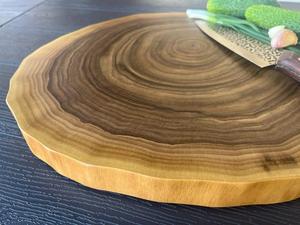 Tabla de Cortar de Madera de Acacia Hecha a Mano, Duradera y Apta para Lavavajillas, para Preparación de Alimentos en el Hogar y Restaurantes - Product Image 6