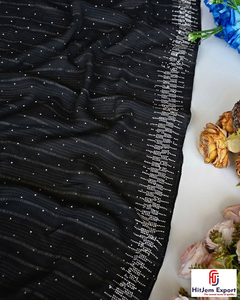 Hot Fix Rhinestone Crystal Mesh Fabric 70 GSM Eco Friendly Lightweight Breathable Water Resistant Wind Proof Fabric - Product Image 3