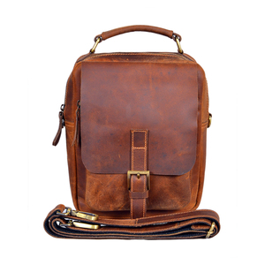 Sacs messagers décontractés pour femmes en cuir véritable avec logo personnalisé, provenant d'un fournisseur fiable à bas prix - Product Image 1