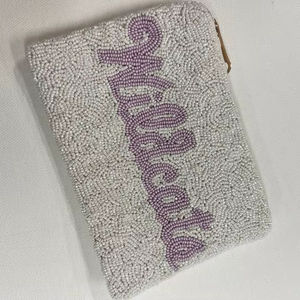 Monedero de mano de último diseño con cuentas bordadas a mano y cuentas de semilla, con color personalizado, bolsas y estuches de cosméticos para niñas - Product Image 1