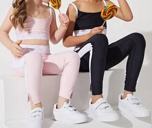 Leggings Deportivos Personalizados Vintage 100% Algodón para Niñas - Leggings Transpirables de Secado Rápido para Yoga y Gimnasio - Product Image 4