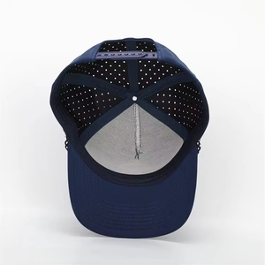 หมวกแก๊ปแบบ snapback 6 แผง ผ้าโพลีเอสเตอร์/คอตตอน ปรับแต่งได้ตามต้องการ ขายดี ปักลายด้านหน้า ดีไซน์เรียบง่าย ทันสมัย เหมาะสำหรับการเดินทาง - Product Image 1