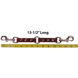 Genuine Leather Two Dog <b>Leash</b> Coupler Double Dog Splitter Heavy Duty Adjustable <b>Pet</b> Lead Durable Wholesale OEM - Product Image 2
