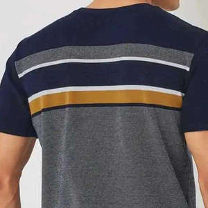 เสื้อยืดคอกลมทรงโอเวอร์ไซส์ผ้าฝ้ายทอ 100% แบบเรียบง่าย สไตล์สตรีทแฟชั่น ระบายอากาศได้ดี สำหรับผู้ชาย ขายส่ง OEM - Product Image 6