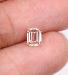 เพชรทรงเรขาคณิต 1.75 กะรัต สีแชมเปญ เพาะเลี้ยงในห้องปฏิบัติการ สำหรับทำเครื่องประดับ เพชรเม็ดเดี่ยวสีแฟนซี ผู้ผลิตเพชรเม็ดเดี่ยวสีมรกตจากอินเดีย - Product Image 6