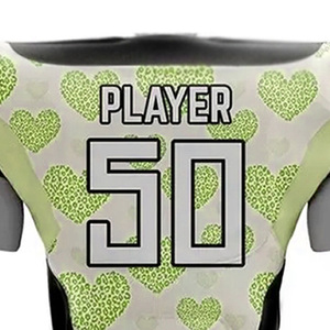 Maillot de football américain unisexe personnalisé avec impression par sublimation intégrale, taille plus - Product Image 6