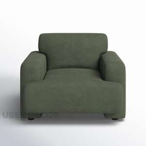 Modern Minimalist Verdan <b>Accent</b> <b>Chair</b> <b>for</b> <b>Living</b> <b>Room</b> or Bedroom Interiors - Product Image 6