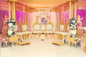 เก้าอี้แมนแดปสำหรับงานแต่งงานของอินเดียที่สวยงามชุดเก้าอี้จีนสำหรับการตั้งกลางแจ้งชุดเก้าอี้งานแต่งสวนแบบแมนเด็ปเก้าอี้งานแต่งงานกลางแจ้งสหรัฐอเมริกา - Product Image 2