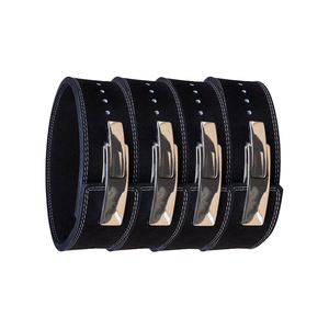 Adjustable <b>Elasticity</b> Leather Lever Back Support <b>Belts</b> Wholesale for Fitness Weight Lifting-Black 13mm Thickness Wear 2026 - Product Image 2