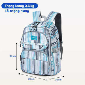 Unisex 15.6 Inch Laptop Polyester School Bag Shockproof Compartment 20-35L <b>Backpack</b> <b>Waterproof</b> Zipper High-Density - Product Image 3