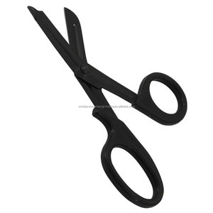 Ciseaux à effiler à lame tranchante en acier inoxydable, manche en plastique, ciseaux de coiffure à long manche, conception ergonomique - Product Image 3