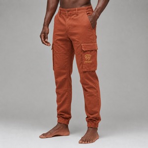 Pantalon cargo décontracté pour homme, séchage rapide, respirant, rangement fonctionnel, mouvements confortables, tissu robuste pour le travail en extérieur et le quotidien - Product Image 6