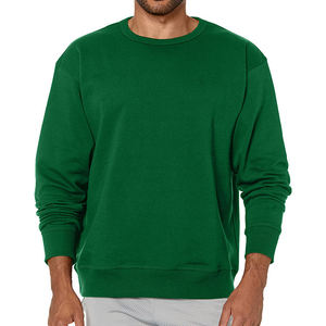 Sweat-shirt unisexe personnalisé à col rond épais, 100% coton, hiver, poids lourd, épaules tombantes - Product Image 1