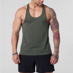 Débardeur de fitness léger et doux 100 % coton pour homme, idéal pour la musculation - Product Image 3