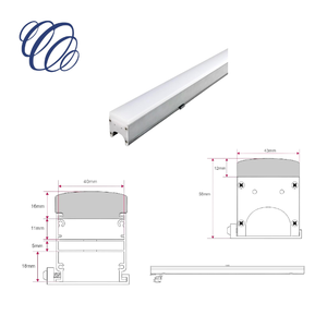 โมดูลไฟ LED กันน้ำสำหรับตกแต่งภายนอกอาคาร แสงส่องเส้นขอบสถาปัตยกรรม ระดับ IP65 สำหรับติดผนัง - Product Image 2