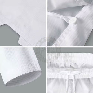 Kimono de Jiu Jitsu y Uniforme de Taekwondo a Precio Razonable con Logotipo Personalizado en la Parte Delantera, Ropa de Artes Marciales 100% Algodón, Transpirable y Ligero - Product Image 6