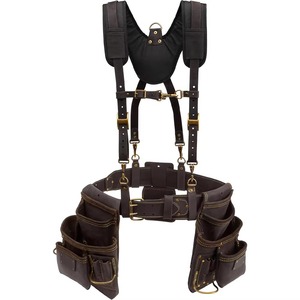 Low MOQ Design Your Own <b>Leather</b> <b>Tool</b> Bags Different Style <b>Work</b> Wear <b>Leather</b> <b>Tool</b> Bags For Online Sale - Product Image 1