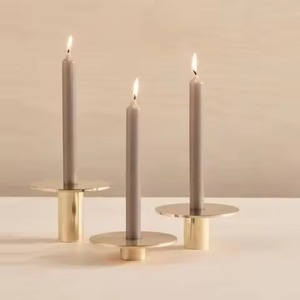 Elegant Home Metal Candle Stand <b>Decorative</b> <b>Table</b> Centerpiece Stylish Candle Holder Interior Wedding Party <b>Decor</b> Accent - Product Image 6