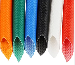 Funda de Silicona y Fibra de Vidrio para Cables, Resistente a Altas Temperaturas, 10mm de Diámetro Interior, Aislamiento Térmico Flexible - Product Image 2