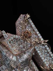 จี้ตัวอักษรฮิปฮอปเงินแท้ 925 ประดับเพชรโมอิสซาไนต์ พร้อมสร้อยคิวบาลิงค์สำหรับผู้ชาย ดีไซน์เฉพาะตัว - Product Image 3