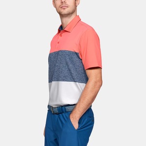 Diseña tus propias camisetas a rayas para hombre, camisetas holgadas de polialgodón, camisetas informales tipo polo para hombres mayores, servicio OEM, diseño ODM - Product Image 5