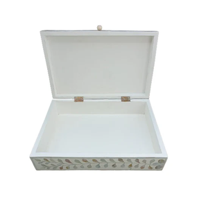 Handmade Bone Inlay Wooden <b>Keepsake</b> Jewelry <b>Box</b> Mother of Pearl Gift Item - Product Image 4