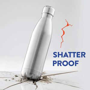 Botella de Agua de Acero Inoxidable Premium de 500 ml, Aislada al Vacío, de Doble Pared, a Prueba de Fugas, para Bebidas Frías y Calientes - Product Image 2