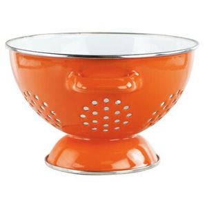 Strong Durable Metal <b>Colander</b> For Multipurpose Kitchen Use Including Fruit Washing Pasta Draining And Rice Rinsing - Product Image 1