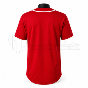 Custom Full <b>Button</b> Baseball Jersey Quick Dry Team Sports Uniform Premium Athletic <b>Shirt</b> OEM ODM Wholesale Manufacturer - Product Image 2