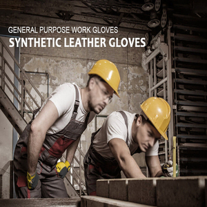 Guantes de Trabajo de Cuero de Alta Calidad, Cómodos, Protección para las Manos, Guantes de Conducción, Artículo de Moda, Guantes de Seguridad Multiusos para Conductor - Product Image 5