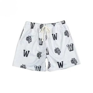 BETHERIVAL OEM Sports Running Gym <b>Sweat</b> Custom Logo Printed Basketball Polyester Mesh <b>Shorts</b> <b>Men</b> - Product Image 5