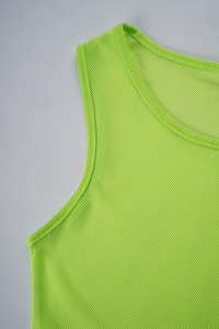 Pantalones Cortos de Fútbol para Niños Personalizables, Camisetas de Entrenamiento de Equipo con Logotipo, Camisetas de Práctica Hechas de Malla, Servicio OEM Disponible - Product Image 2