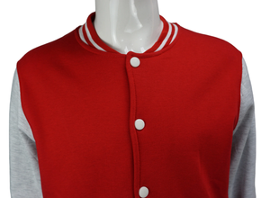 Veste universitaire en toile noire et blanche pour homme, coupe classique, col montant, doublure, décontractée, hiver, motif à pois, qualité supérieure - Product Image 3