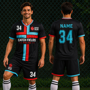 Custom Soccer <b>T</b>-<b>Shirt</b> Sublimation Football Retro Soccer Jersey <b>Polyester</b> Soccer Uniforms Sets Football Jersey Set for Men - Product Image 1