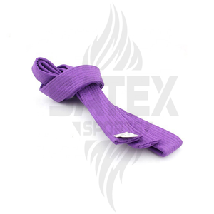 Manufacturer Price Breathable Quick Dry Light <b>Weight</b> Polyester Cotton Unisex Karate <b>Belt</b> High Quality Martial Arts Clothing OEM - Product Image 2