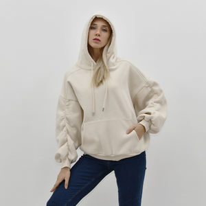 Vêtements pour femmes, sweats à capuche grande taille, service OEM, design personnalisé, fermeture éclair, nouveau style tendance, sweats à capuche en polaire pour femmes 2026 - Product Image 4