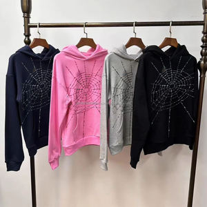 Streetwear de haute qualité 420G 100% coton français éponge polaire coupe régulière imprimé bouffant personnalisé sweats à capuche et sweat-shirts pour hommes - Product Image 2