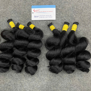 Extensiones de Cabello Humano Ondulado al Vapor, Cabello Virgen Vietnamita 100% Natural Sin Procesar, Textura Natural Suave y Sedosa - Product Image 6