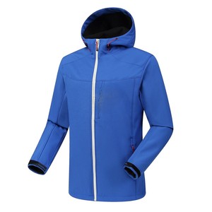Chaqueta de viaje al por mayor, chaqueta softshell de poliéster de 300 g/m², chaqueta de golf con logotipo personalizado para minoristas estadounidenses de artículos para exteriores - Product Image 2