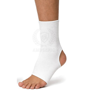 Protector de Tobillo de Algodón Cómodo, Duradero, Acolchado, Antideslizante, Transpirable, con Cierre de Tirón, para Entrenamiento de Artes Marciales, Práctica y Ejercicio - Product Image 4
