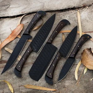 High Quality Stainless Steel Professional Chef <b>Knife</b> <b>Set</b> with <b>Sharp</b> Blade Right Hand Orientation WoodenHandle - Product Image 4