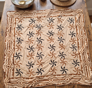 Hand Block Print <b>Sarong</b> Multifunctional Bandana Scarf Printed Cotton Hair Neck Wraps in Bulk Boho Style Bandana Scarf Wholesale - Product Image 6