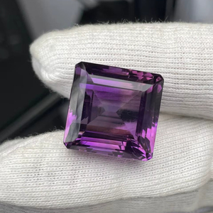 อเมทิสต์ธรรมชาติทรงคุชชั่น 41.48 กะรัต ขนาดใหญ่ คุณภาพเกรด AAA พร้อมประกายและสีสวยงาม ตัดเจียระไนอย่างสมบูรณ์แบบ ราคาถูก - Product Image 2