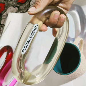 Cadena decorativa de resina para colgar en la pared, cadena epoxi decorativa para pared, cadena de eslabones con forma de ángel y búho, artesanías de resina. - Product Image 3