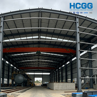 Almacén de Estructura de Acero Prefabricado Totalmente Personalizable Q355B, Edificio Industrial de Producción y Almacenamiento de Metal de Alta Resistencia